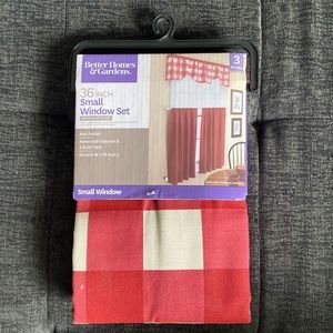 36 in Small window curtain